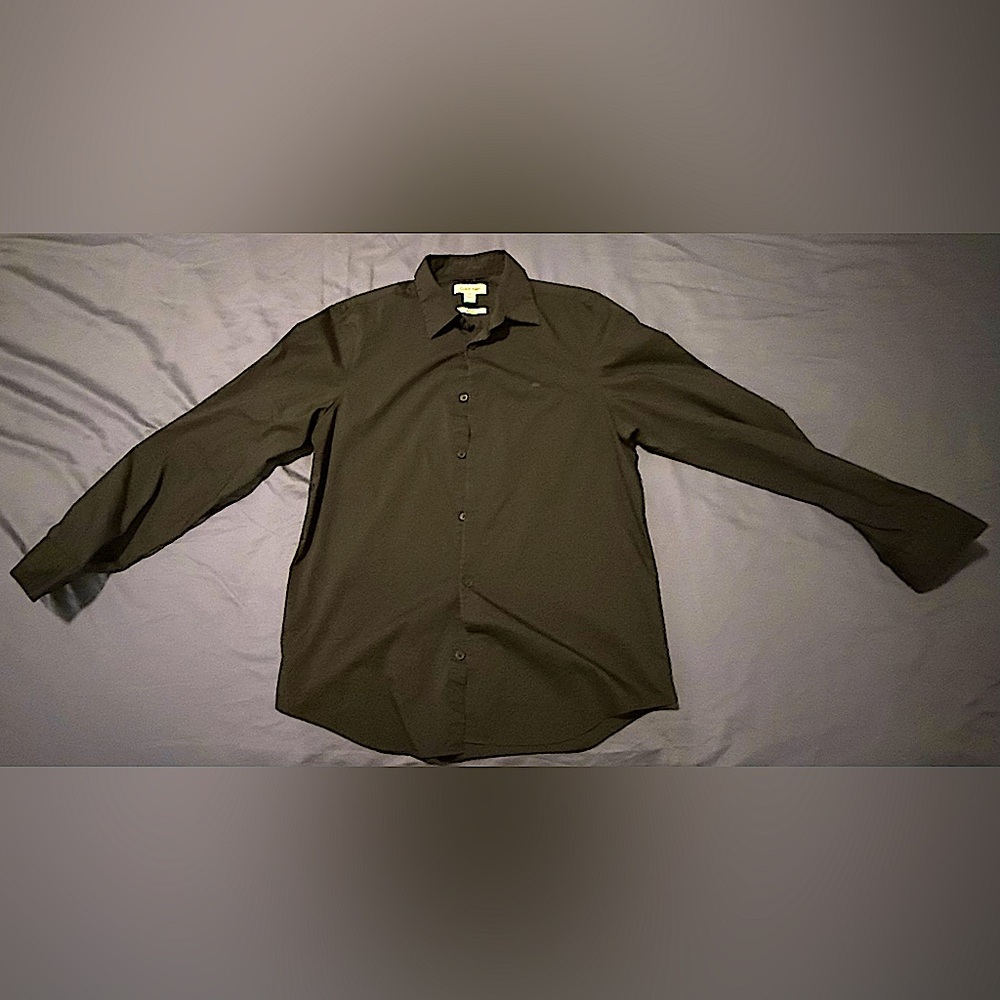 Medium Black Calvin Klein Dress Shirt